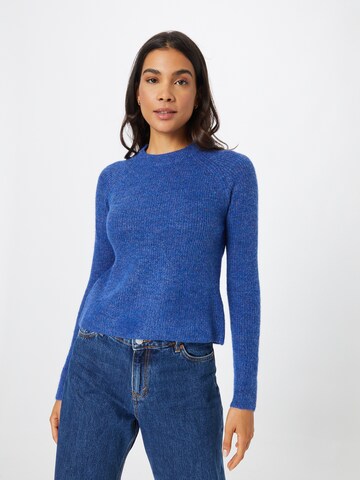 PIECES - Pullover 'Ellen' em azul: frente