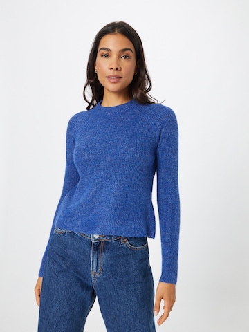 PIECES Sweater 'Ellen' in Blue: front