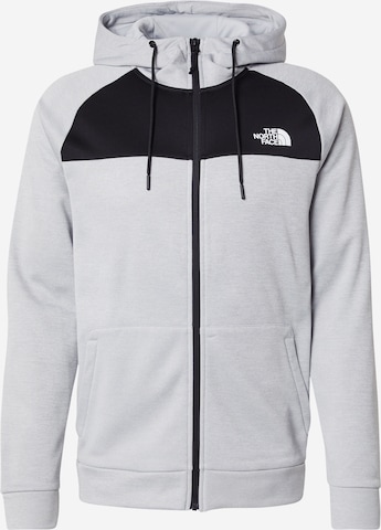 THE NORTH FACE Спортивная кофта в Серый: спереди