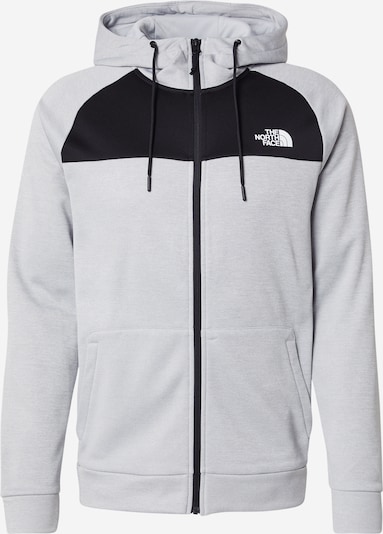 THE NORTH FACE Sportski gornji dio trenirke veličine S u siva / crna / bijela, Pregled proizvoda
