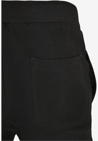 Urban Classics Tapered Trousers in Black