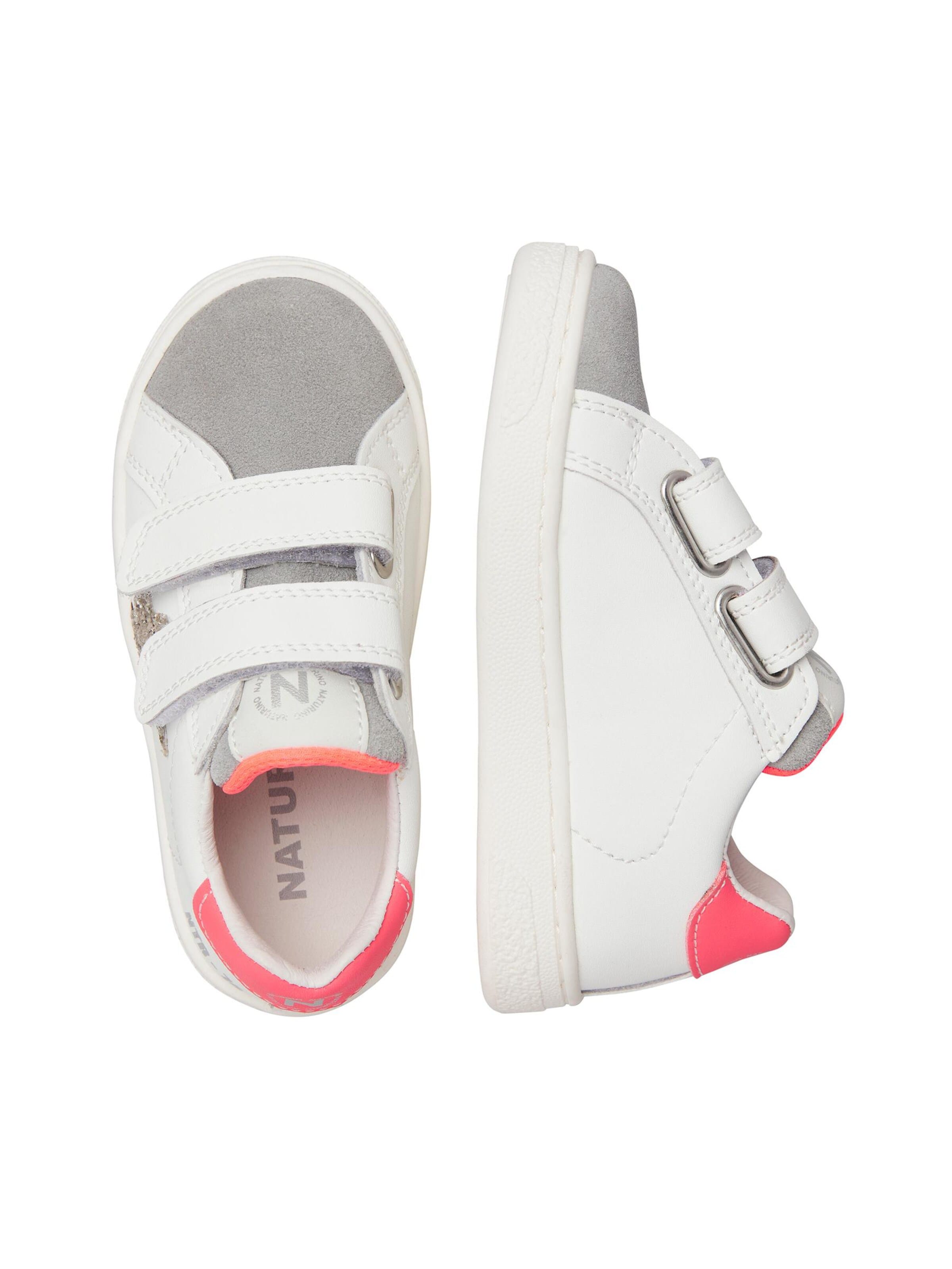 Baskets 'PINN VL.' NATURINO en blanc