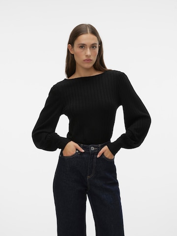 VERO MODA Pullover 'Rose' in Schwarz
