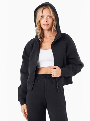 Organication Sweatjacke in Schwarz