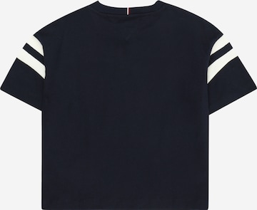 T-Shirt 'Varsity' TOMMY HILFIGER en bleu