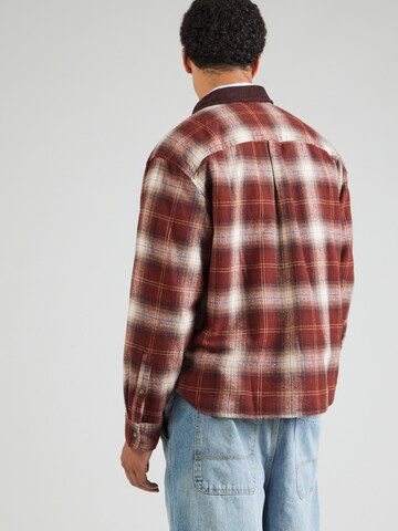Abercrombie & Fitch Comfort fit Overhemd in Rood