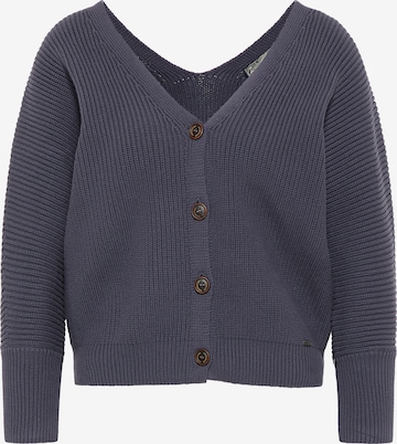 Cardigan DreiMaster Vintage en gris : devant