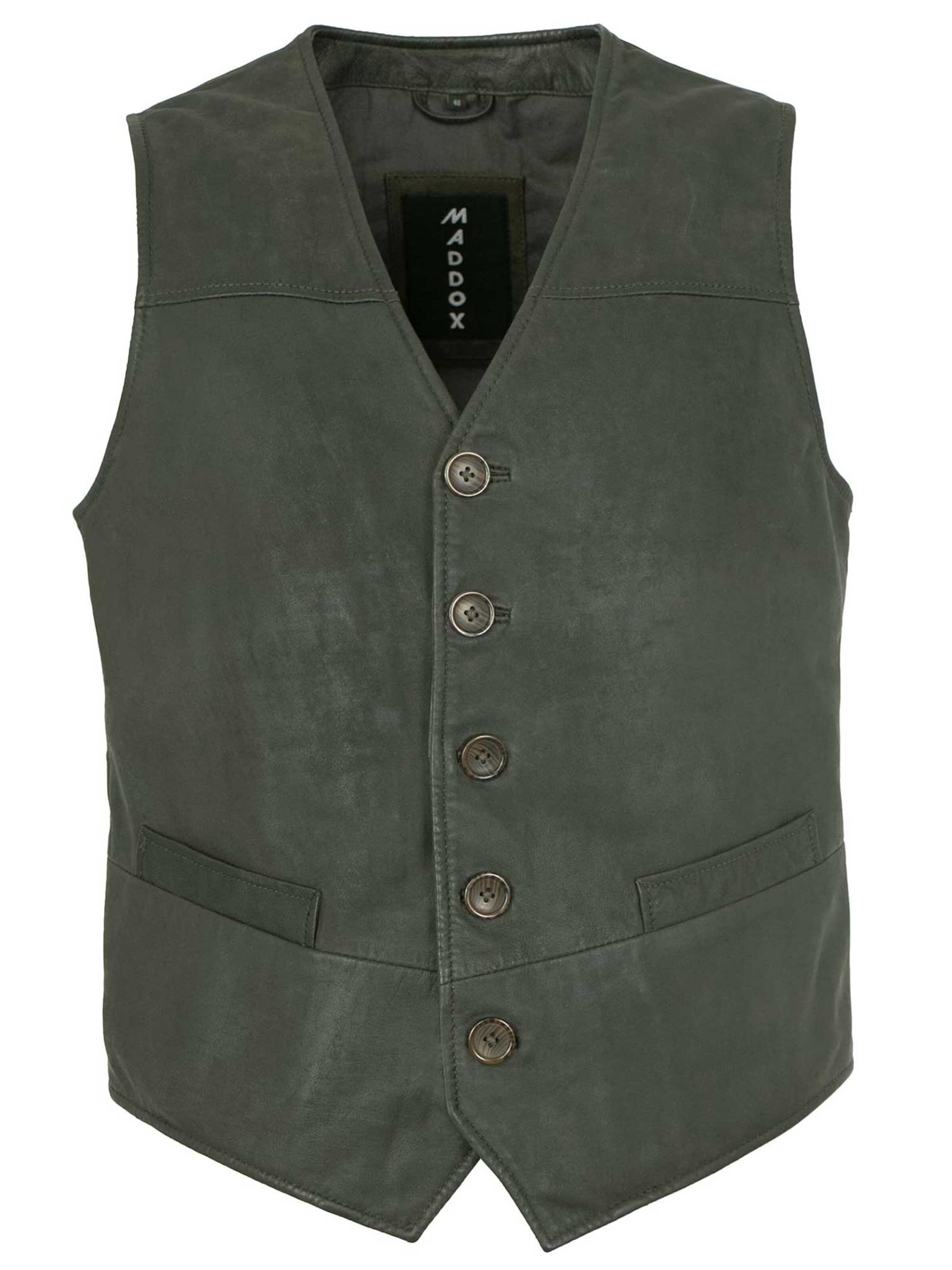 MADDOX Vest 'Emilio' i grøn: forside