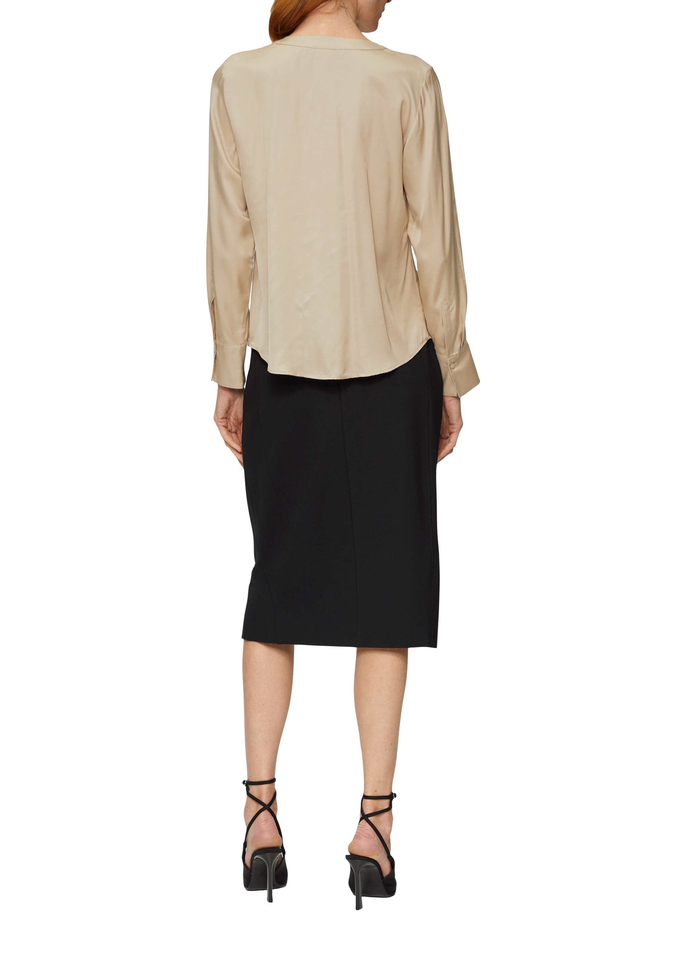 s.Oliver BLACK LABEL Blouse in Beige: terug