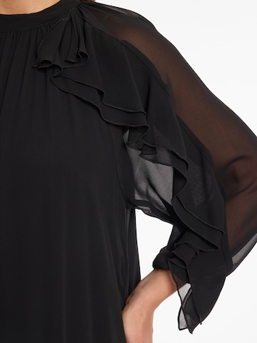 Ana Alcazar Avondjurk ' Ablya ' in Zwart