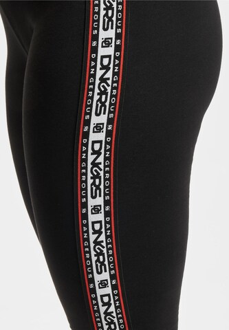 Dangerous DNGRS Skinny Leggings 'Pulsar' in Schwarz