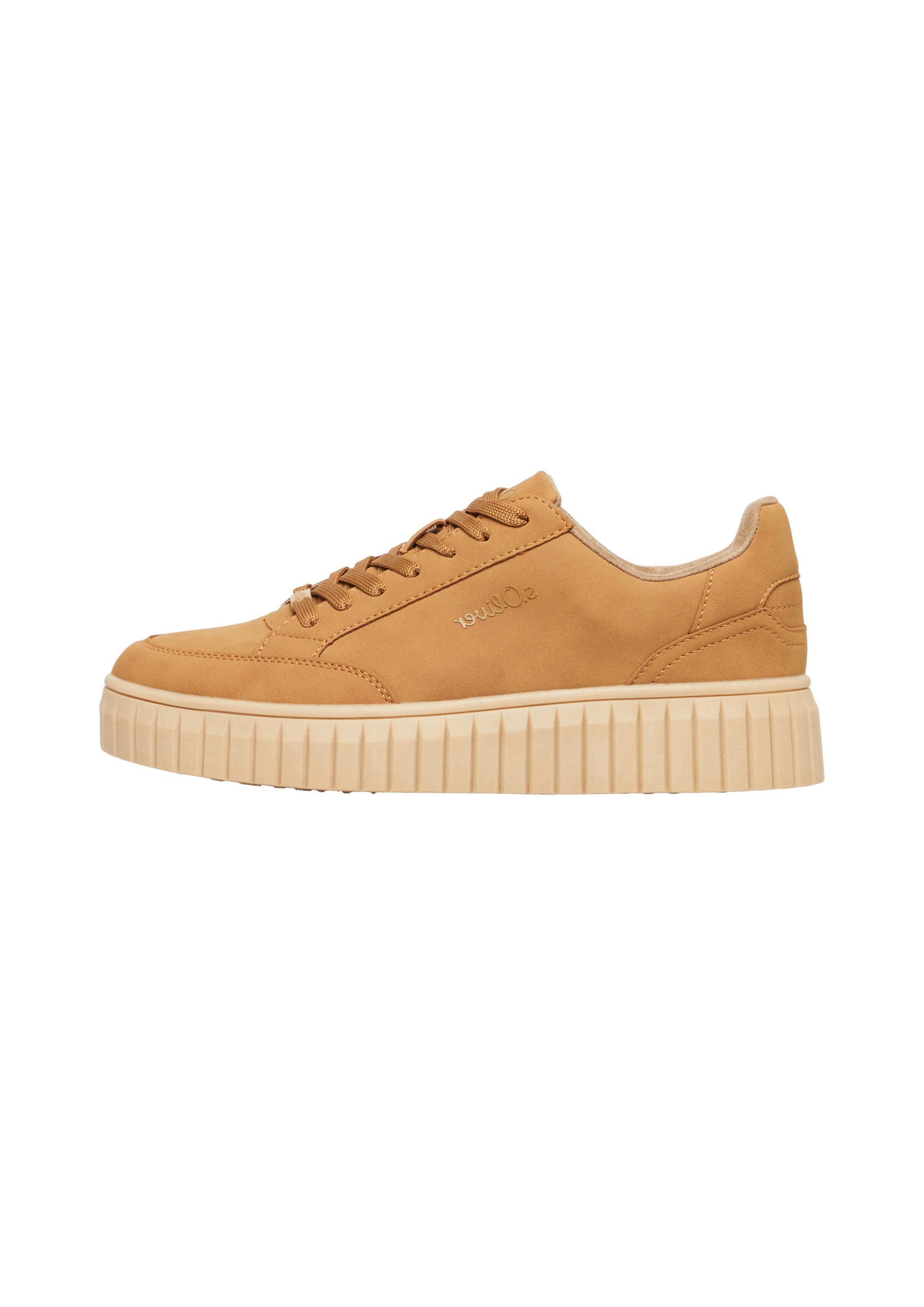 s.Oliver Sneakers laag in Bruin: voorkant