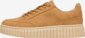 s.Oliver Sneakers laag in Bruin: voorkant