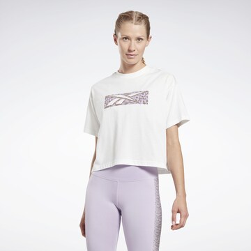 Reebok Performance Shirt in White: front