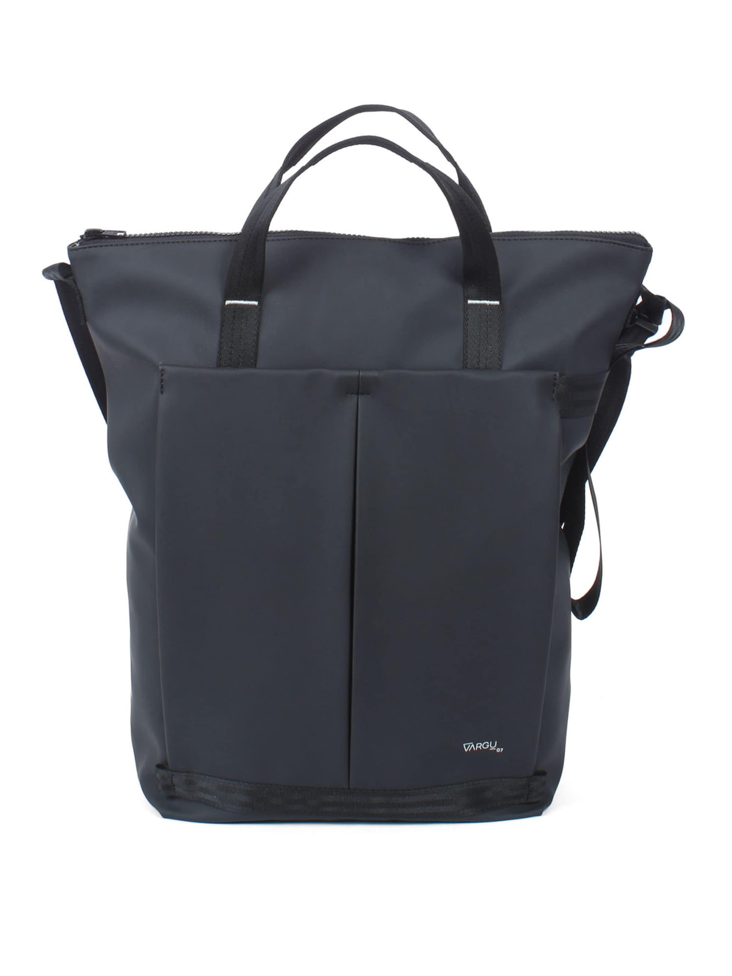 VARGU Shopper ' MINA-pu01 ' in Schwarz: Vorderseite