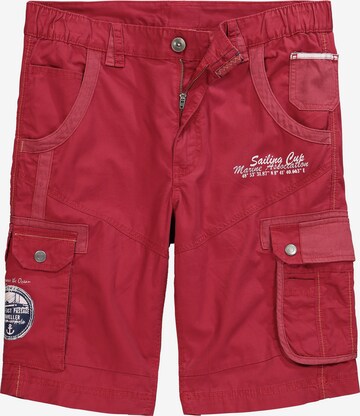 Boston Park Regular Broek in Rood: voorkant