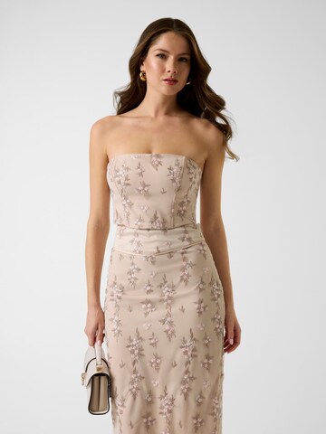 GUESS Top in Beige: front