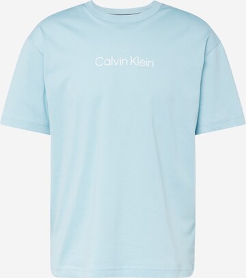 Calvin Klein Tričko 'Hero' – modrá: přední strana
