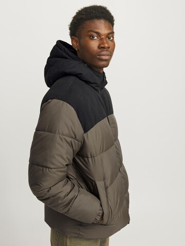 JACK & JONES Vinterjakke 'JJMoon' i brun