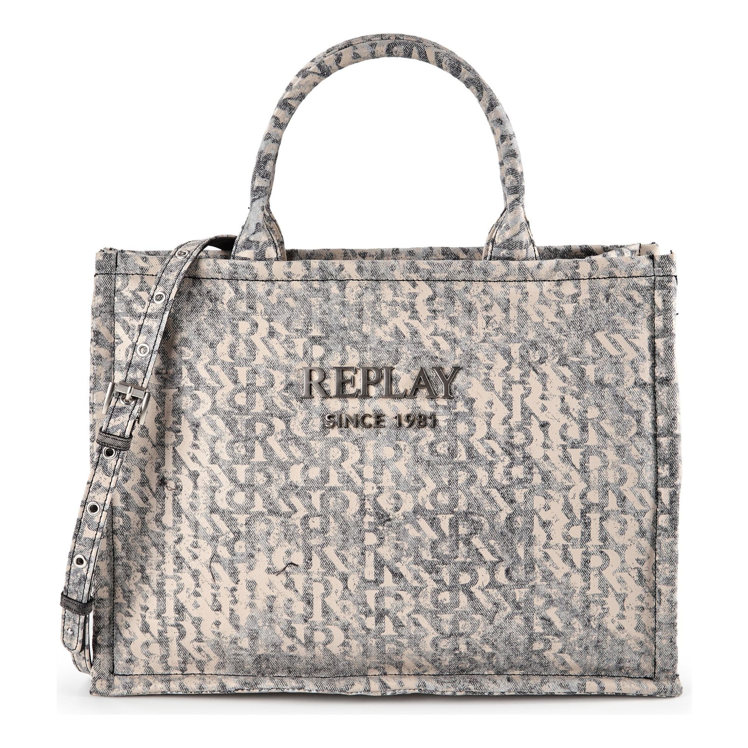 Sac à bandoulière REPLAY en beige : devant