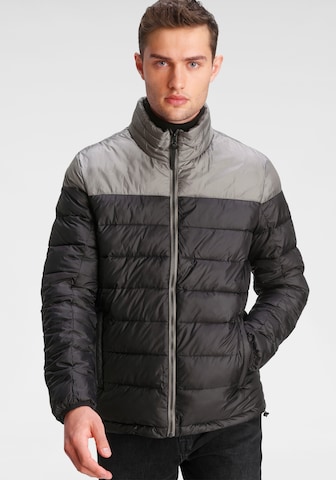 ALPENBLITZ Winter Jacket in Black: front