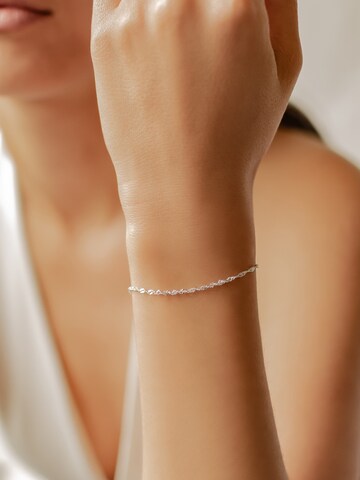 Bracelet 'Soft Twist' Hey Happiness en argent