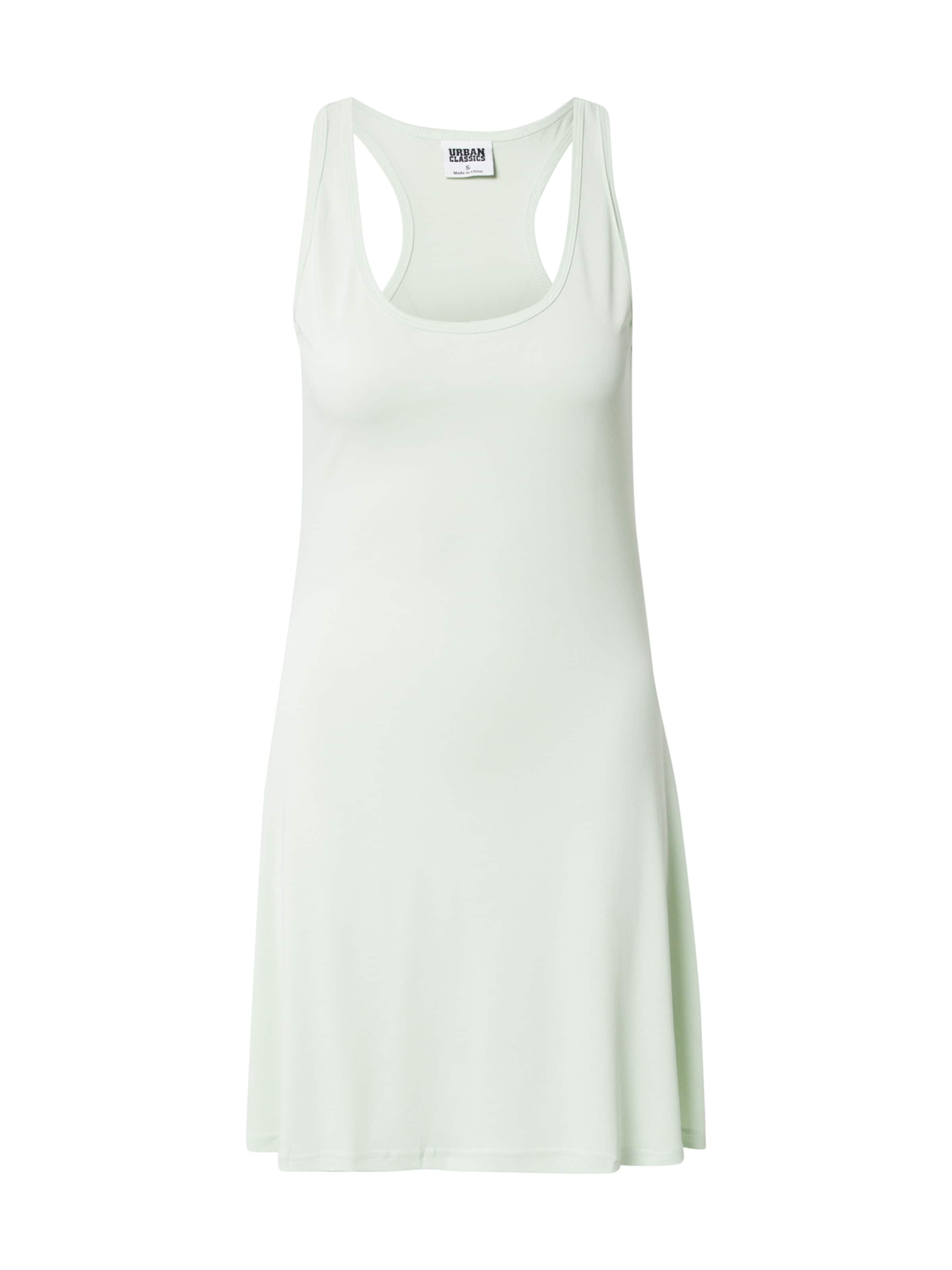 Urban Classics Letní šaty – zelená: přední strana