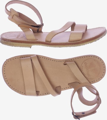 Duckfeet Sandalen 39 in Beige: Vorderseite