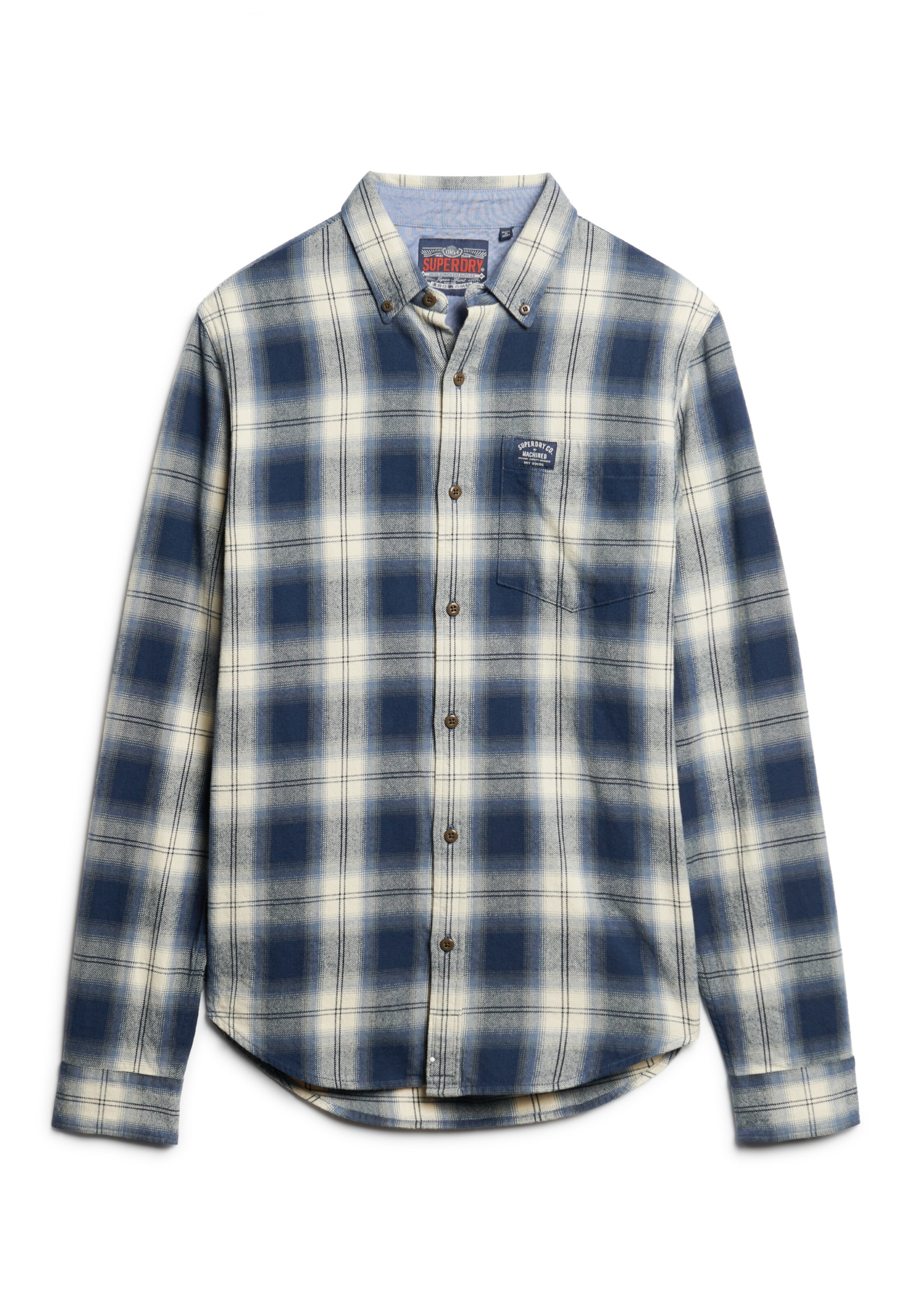 Superdry Overhemd in Blauw: voorkant