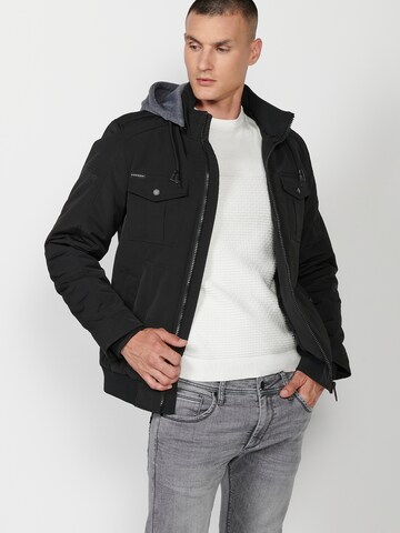 Veste d’hiver KOROSHI en noir