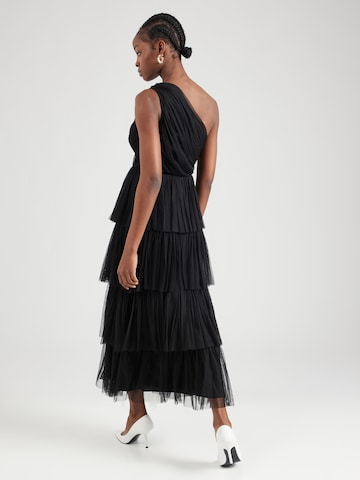 Maya Deluxe Evening Dress in Black