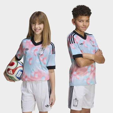 ADIDAS PERFORMANCE - Camiseta funcional 'Belgium 26 Away Kids' en azul: frente