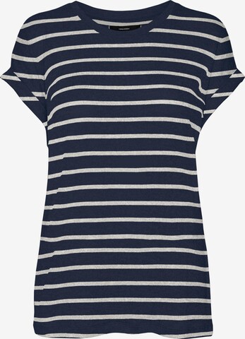 VERO MODA Trui 'BRIANNA' in Blauw: voorkant