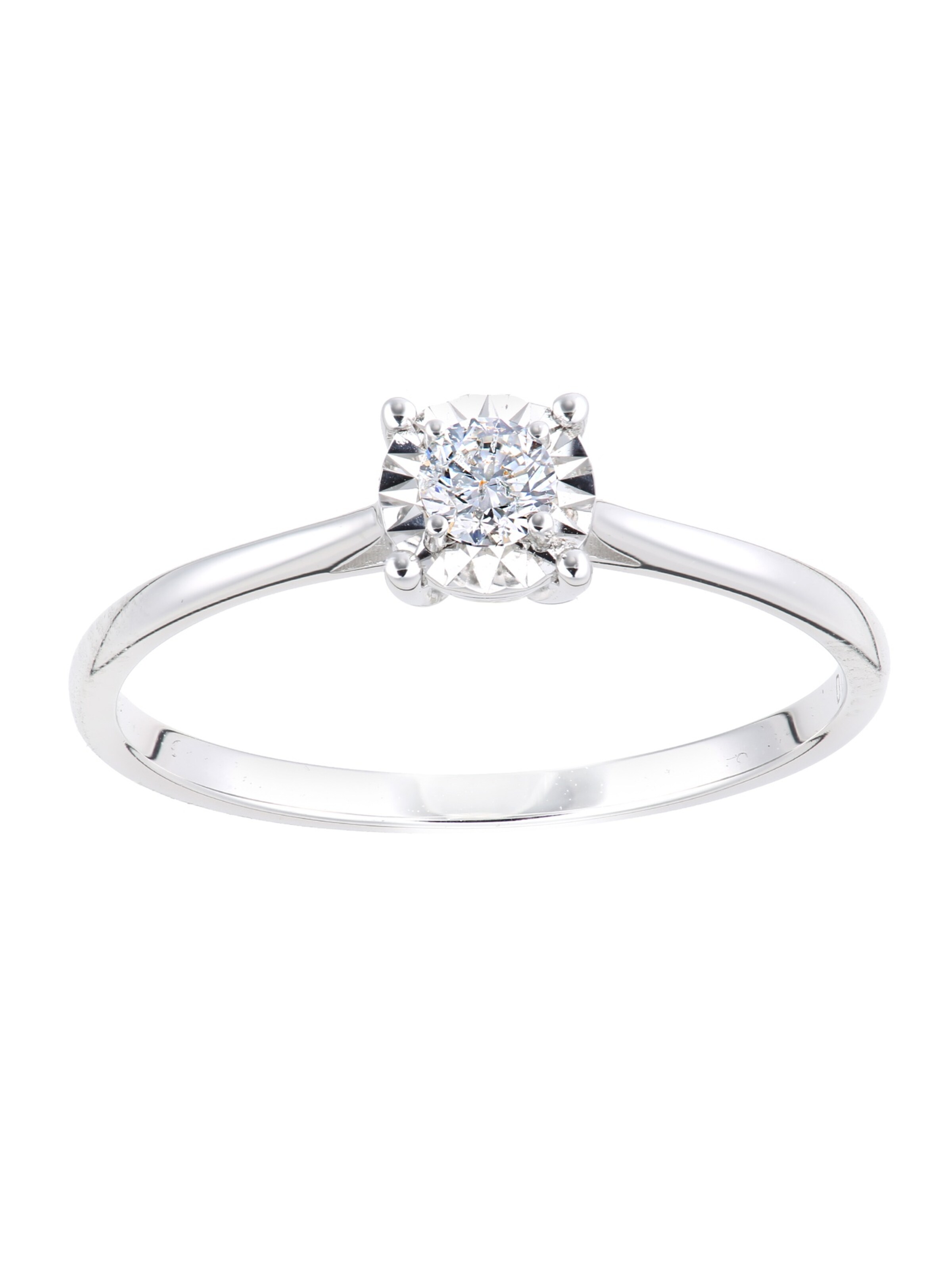 DIAMANT LETERNEL Ring in Silver: front