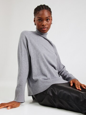 Pullover 'PCSIA' di PIECES in grigio: frontale