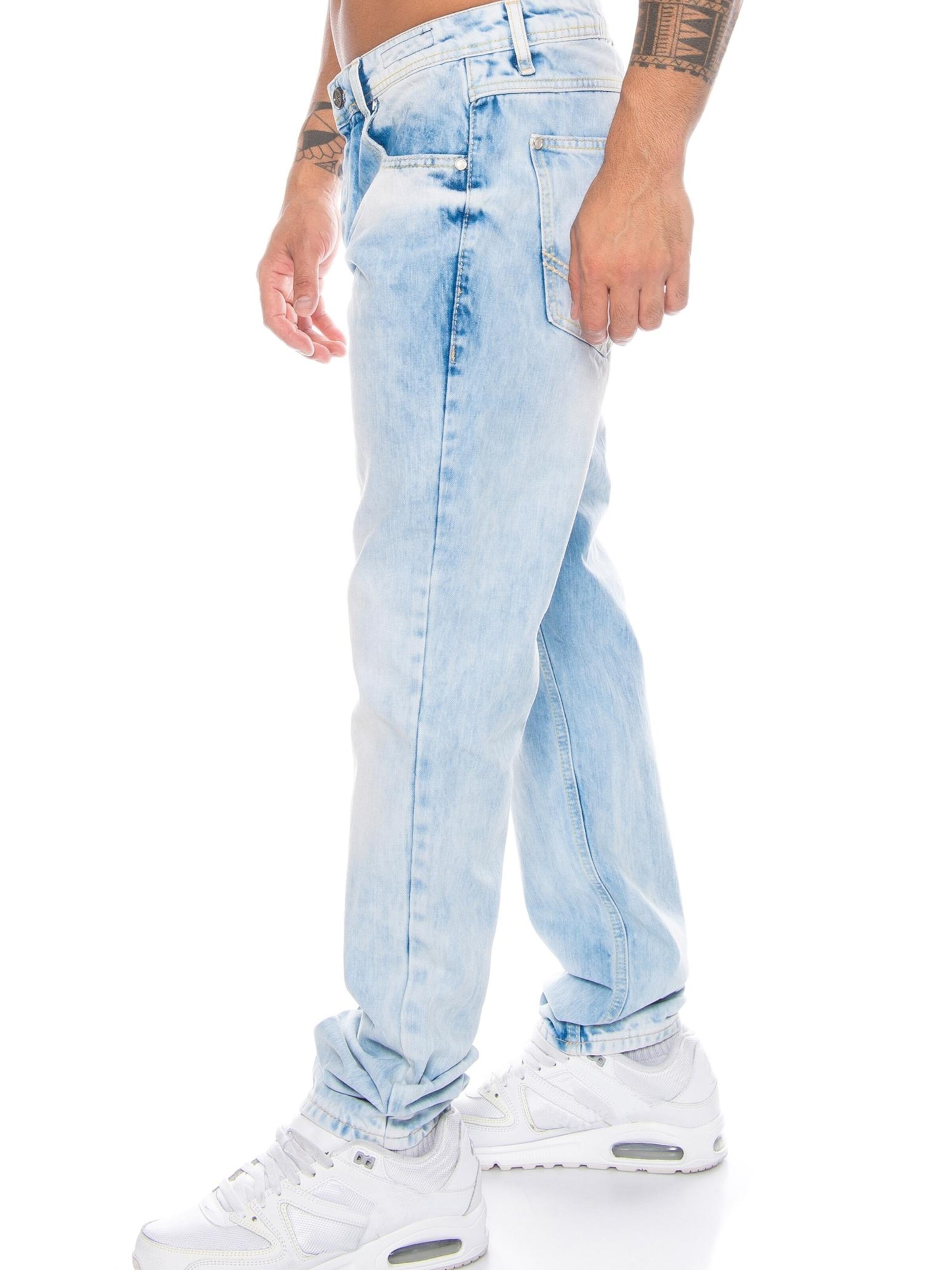 CIPO & BAXX Regular Jeans 'BJ319X' in Blue