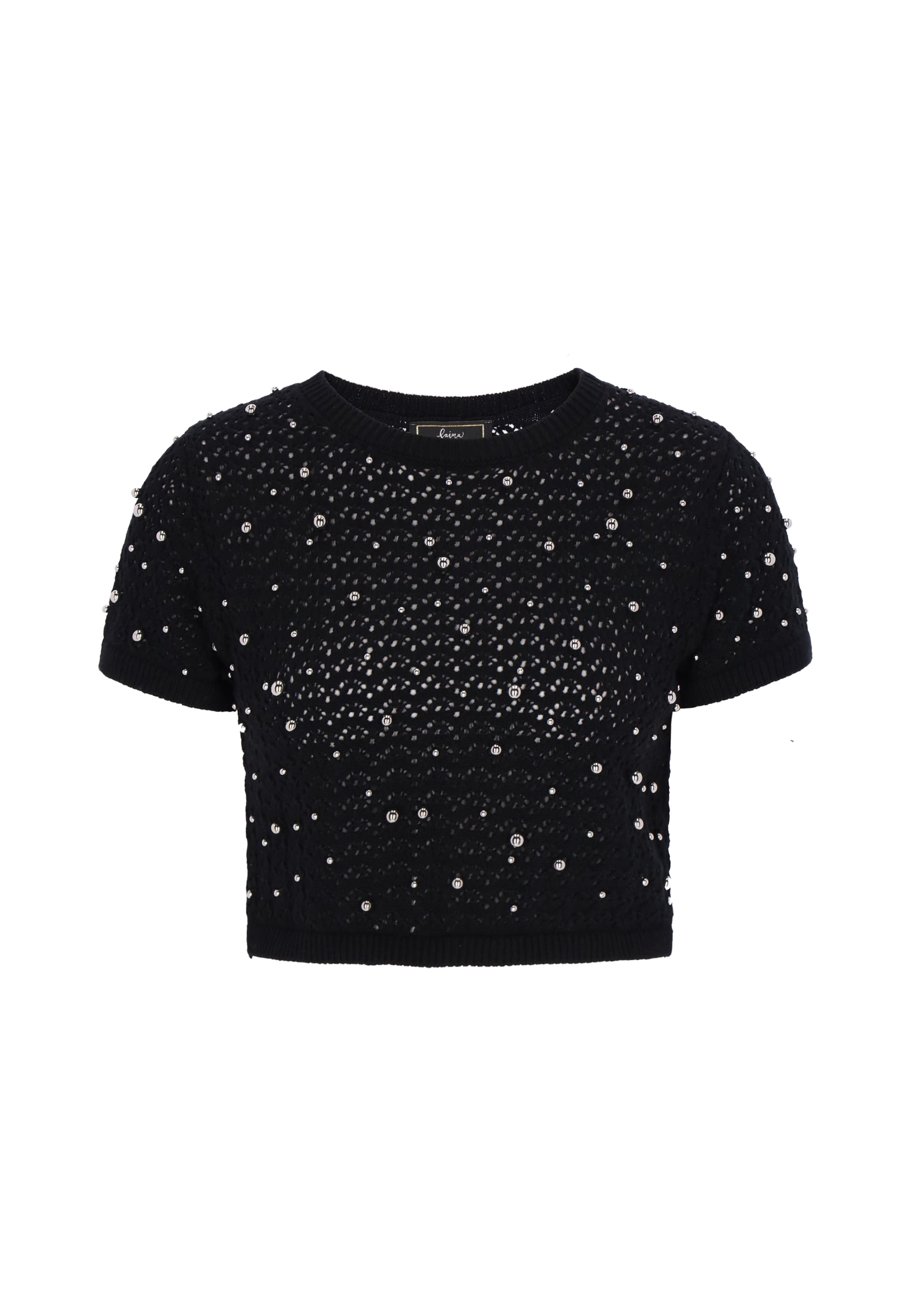 faina - Jersey 'Festive' en negro: frente