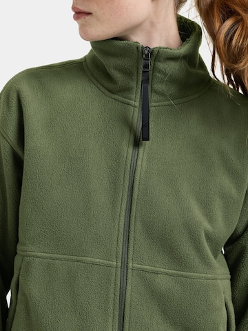 Didriksons Functionele fleece jas 'RONJA' in Groen