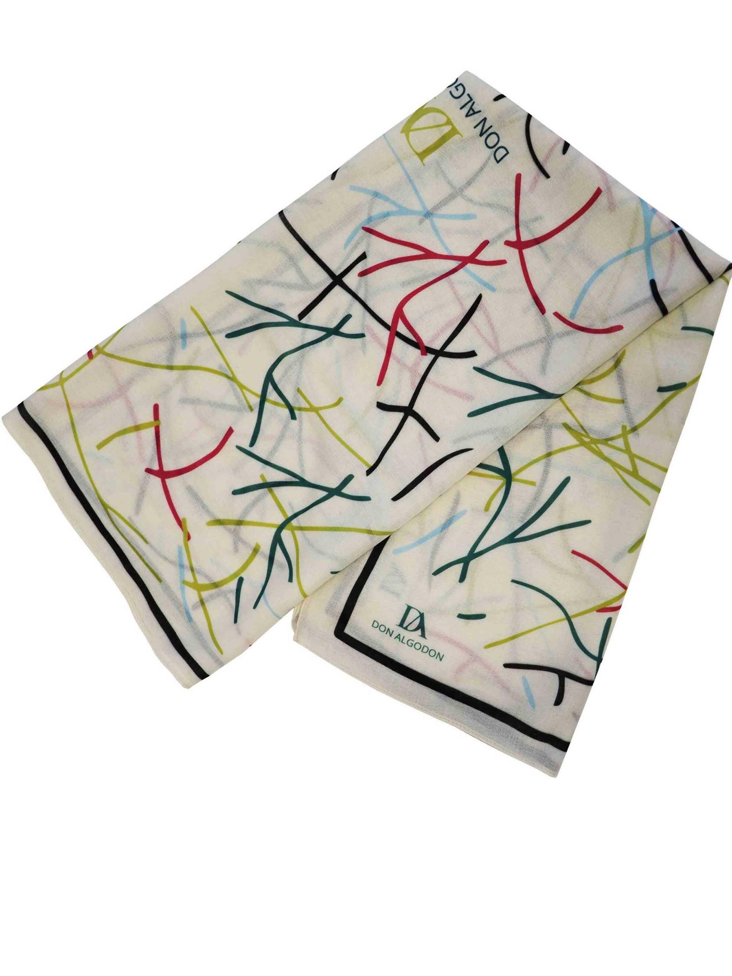 Don Algodon - Chal 'Uliara' en Mezcla de colores