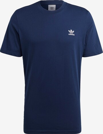 T-Shirt 'Trefoil Essentials' ADIDAS ORIGINALS en bleu : devant