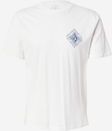Volcom T-Shirt 'OBTICAL BSC' in Weiß: Vorderseite
