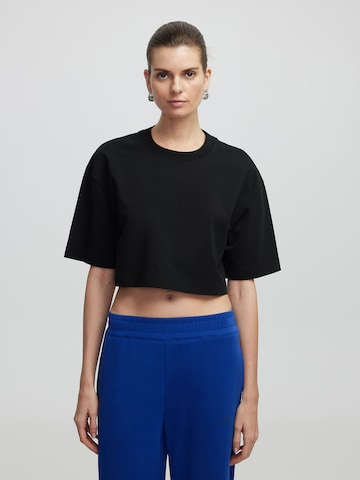 Ipekyol Shirt in Zwart: voorkant