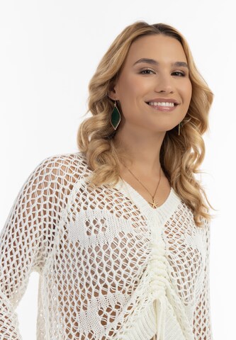 Pull-over IZIA en blanc