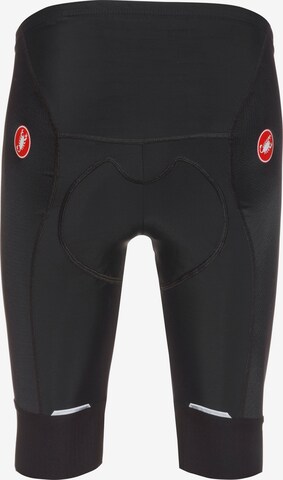 CASTELLI Skinny Sporthose 'COMPETIZIONE SHORT BLACK' in Rot