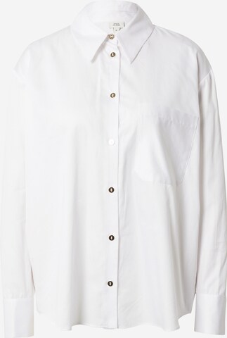 River Island Blouse in Wit: voorkant