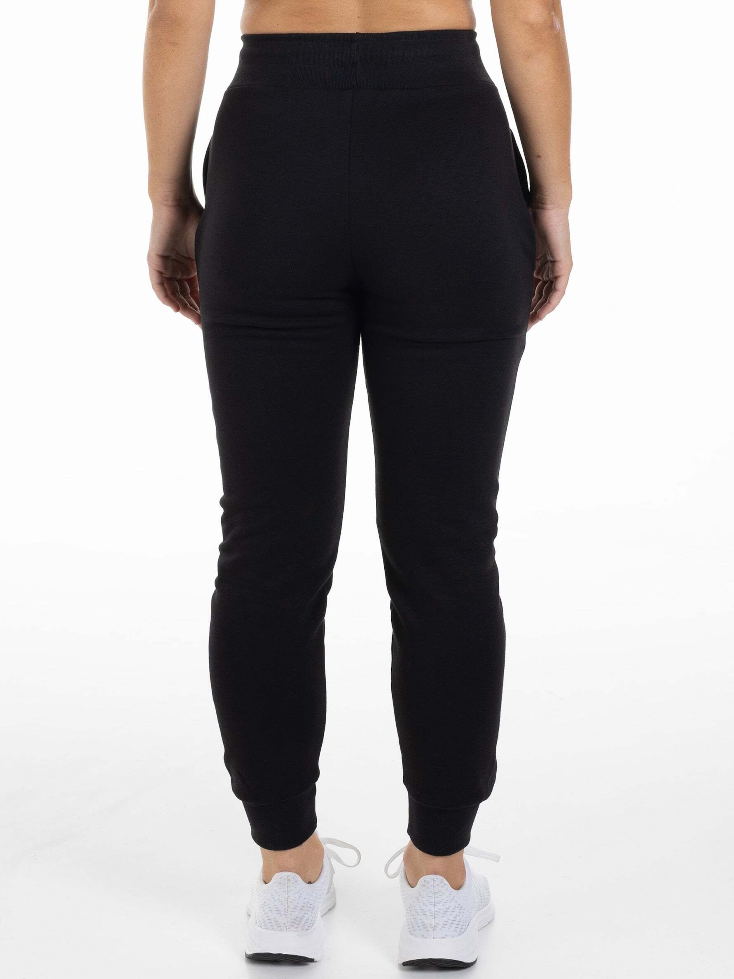 Divina Tapered Broek 'Comfy' in Zwart