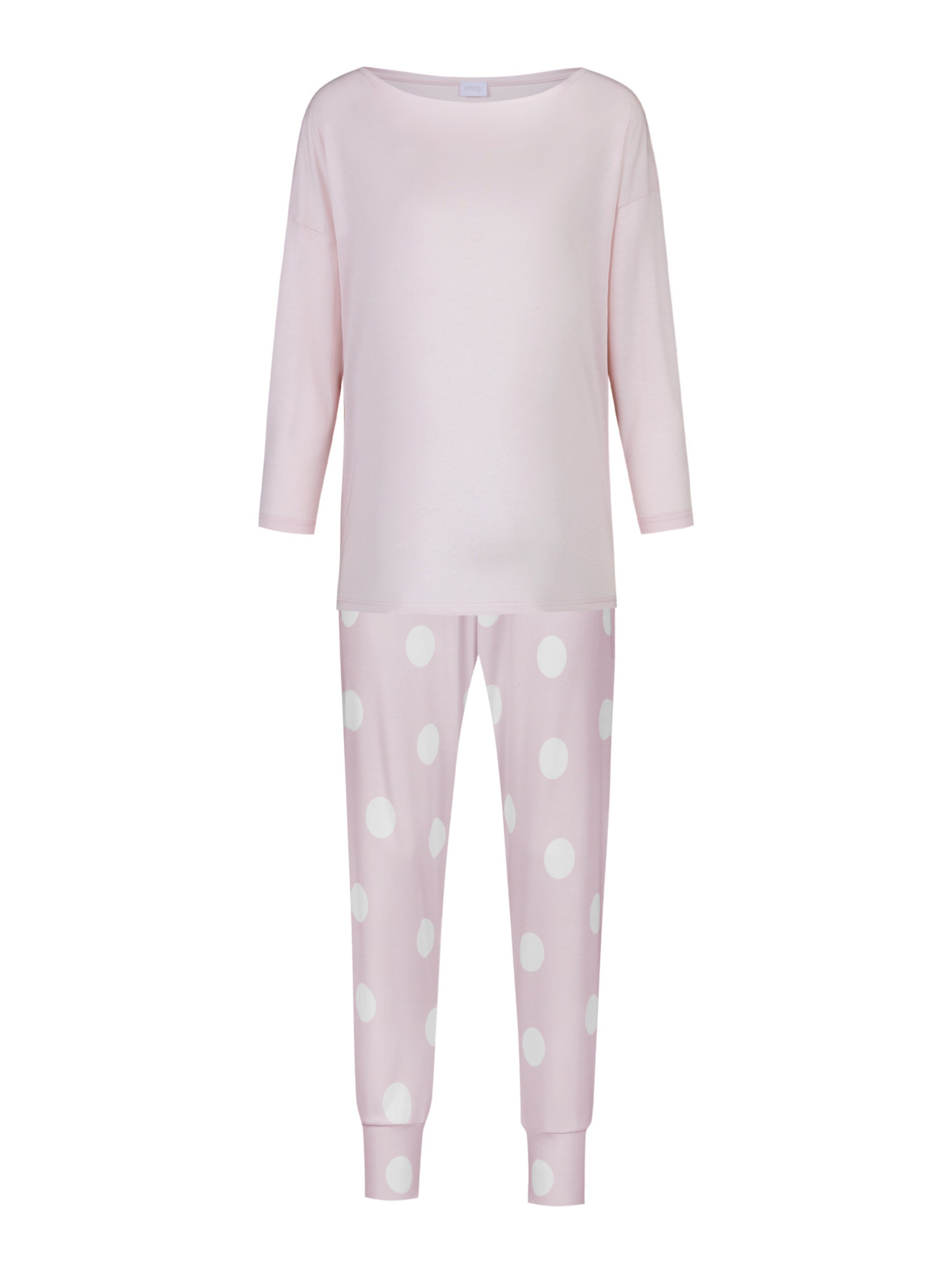 Pyjama 'Pretty Dots' Mey en rose : devant