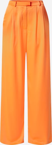 Nasty Gal Pleat-front trousers in Orange: front