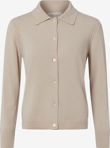 Cardigan MAERZ Muenchen en beige : devant