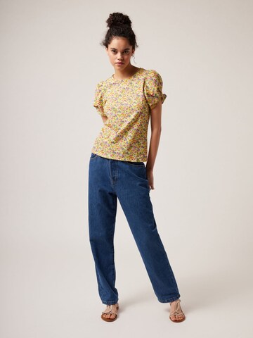 NAF NAF Shirt 'Rosy' in Yellow